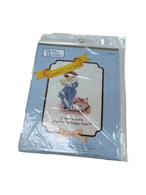 Holly  Hobbie Counted Cross Stitch Kit Sweet Dream Happy Heart Distlefink NEW